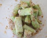 オクラのカリカリ焼き作り方3写真