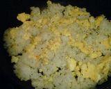 レタスとたまごのスープ炒飯作り方3写真
