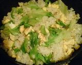 レタスとたまごのスープ炒飯作り方4写真