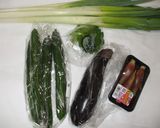 なすきゅうり茗荷のだし素麺♪体冷やさない作り方1写真