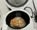 一緒に炊いて！ウインナーご飯作り方1写真