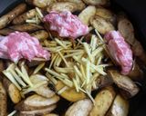 豚こまとごぼうの生姜煮作り方2写真