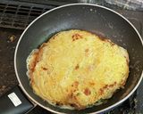 ポテトサラダの素麺はさみ焼き作り方5写真