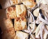 豆腐ステーキ〜玉ねぎソースがけ作り方4写真