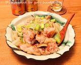 鶏肉・レタス・アスパラ・椎茸のビール炒め作り方4写真