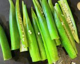 鶏むね肉とオクラのおかか和え作り方3写真