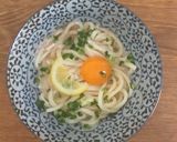火を使わずに！釜玉うどん明太子バター作り方11写真