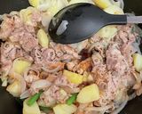 じゃがいも玉ねぎと豚の甘辛焼き♪パスタも作り方11写真