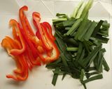 豚肉とたっぷり野菜のチャプチェ作り方2写真