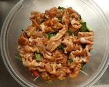 豚肉とたっぷり野菜のチャプチェ作り方3写真