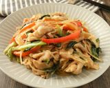 豚肉とたっぷり野菜のチャプチェ作り方4写真