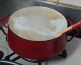 豚肉とほうれん草と卵の中華焼きそば魚醤味作り方8写真