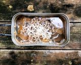 ▲山ごはん▲牡蠣麺線作り方4写真