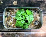 ▲山ごはん▲牡蠣麺線作り方5写真