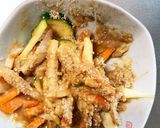 お一人様☆マヨ無簡単ごまドレ味彩マリネ風作り方8写真
