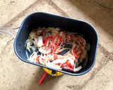 ▲山ごはん▲プーアッパッポンカレー作り方3写真