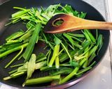 空芯菜　中華風炒め作り方4写真