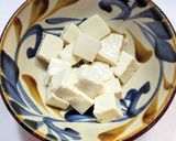 木綿豆腐にシシトウの味噌炒め乗せ作り方7写真