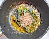木綿豆腐にシシトウの味噌炒め乗せ作り方5写真