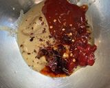 胡麻ソースパスタ　絶品ピリコク！作り方1写真