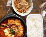 お一人様☆マヨ無簡単ごまドレ味彩マリネ風作り方10写真