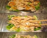 美味ドレとごまたれわさびで豚しゃぶサラダ作り方2写真
