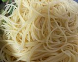 豚ひき肉と小松菜の♡お手軽和風パスタ作り方12写真