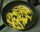 牛肉とトマトの炒め物フライドポテト入り！作り方1写真