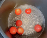 トマトの浅漬けが旨い、漬けトマトそうめん作り方2写真
