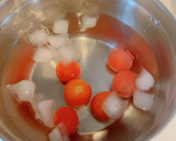 トマトの浅漬けが旨い、漬けトマトそうめん作り方4写真