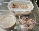 即席おやつ☆茹であずきと豆乳デザート☆作り方9写真