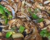豚こま野菜餡かけうどん作り方4写真