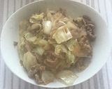 お箸が進む！キャベツが主役のスタミナ丼！作り方8写真