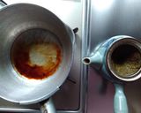 茶がら甘じょっぱ煮作り方1写真