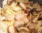 超簡単！旨味たっぷり3種きのこのパスタ作り方3写真