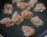 洗い物は鍋のみ！もやしと鶏団子のスープ作り方3写真