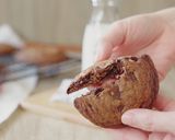焦がしバターチョコレートチャンククッキー作り方16写真