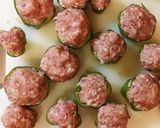 お弁当に最適サイズのピーマンの肉詰め作り方4写真