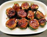 お弁当に最適サイズのピーマンの肉詰め作り方5写真