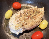 鶏ムネソテー　と　アイコ作り方1写真
