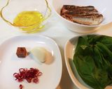 オイルサーディンのチャーハン作り方1写真