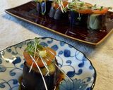 レンチン!爽やか茄子オクラのポン酢がけ作り方11写真