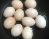 2週間かけてサラダに合う塩味ゆで玉子作り方1写真