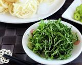 素麺・蕎麦の薬味に☆大葉ケール。作り方2写真