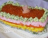 ~ひなまつりにも~ 春色寿司ケーキ作り方14写真