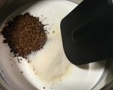種なしぶどう入り生クリームコーヒーゼリー作り方3写真