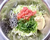 塩昆布タラコールスロー作り方5写真