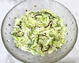 塩昆布タラコールスロー作り方7写真