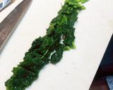 色が変わった「ケール」を食べる!作り方2写真