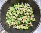 厚揚げとナスとキュウリの甘酢中華炒め作り方2写真